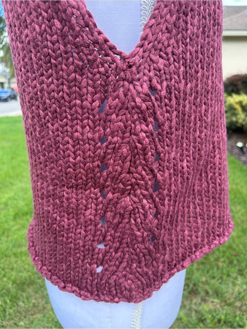 NWT🌷Free People Opal Rolled Round Neck Sleeveless Sweater Knit Tank Top - Picture 9 of 11
